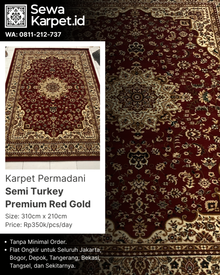 sewa karpet terdekat permadani semi turkey
