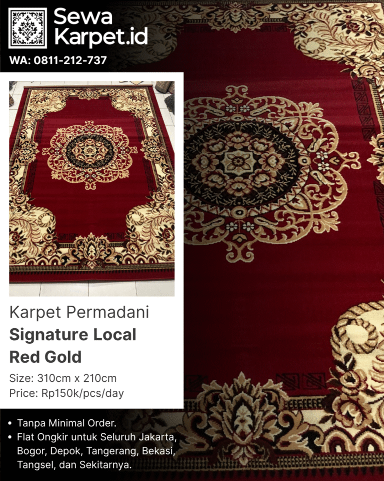 sewa karpet terdekat permadani lokal